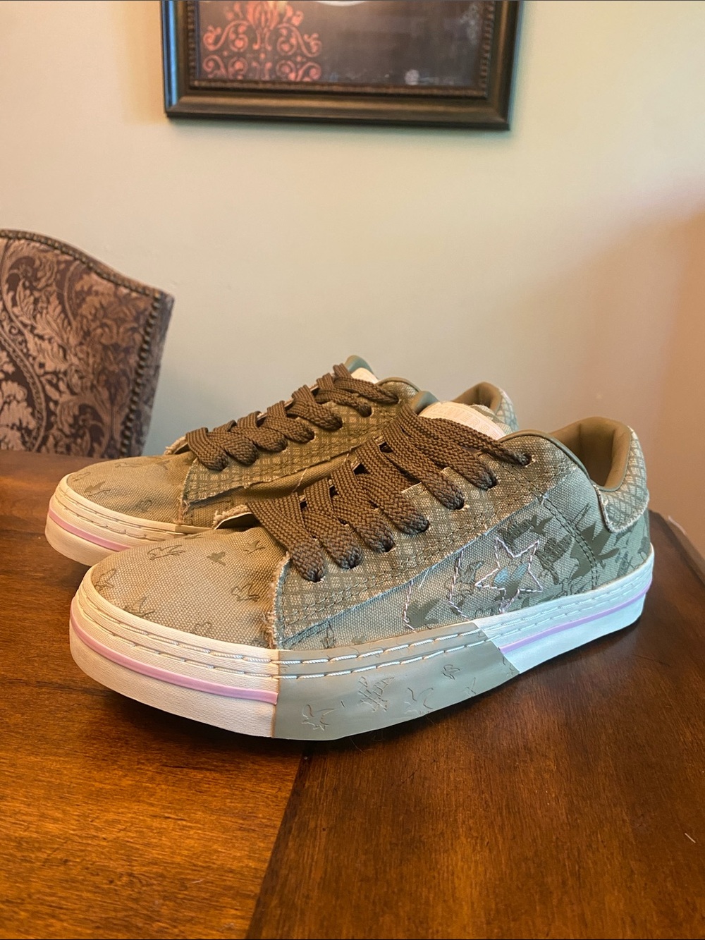 Converse Volitant Ox Women's Sneakers Olive Green 🆕